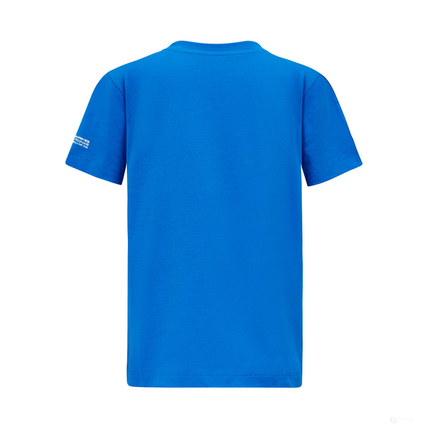 Mercedes t-shirt, Gerorge Russell, kids, blue - FansBRANDS®