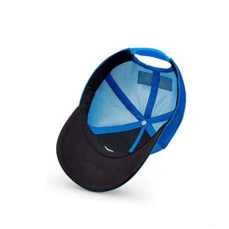 Mercedes Trucker cap, George Russell, blue - FansBRANDS®