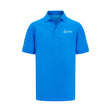 Mercedes polo, George Russell logo, blue - FansBRANDS®