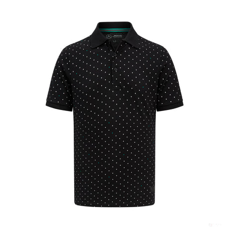 Mercedes polo, polka dot, black - FansBRANDS®