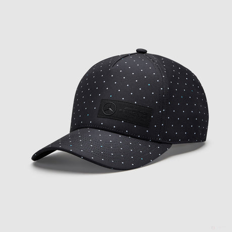 Mercedes baseball cap, polka dot, black - FansBRANDS®