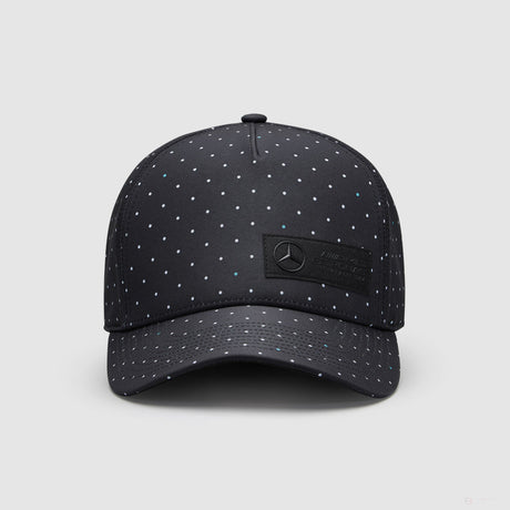 Mercedes baseball cap, polka dot, black - FansBRANDS®