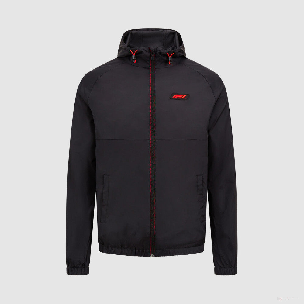 Formula 1 windbreaker jacket, black