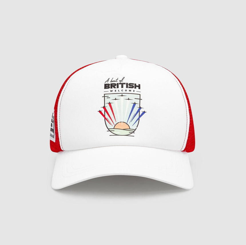 Formula 1 cap, special edition, British GP, white