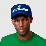 Čiapka Ayrton Senna Flatbrim, Nacional, modrá, 2021 - FansBRANDS®