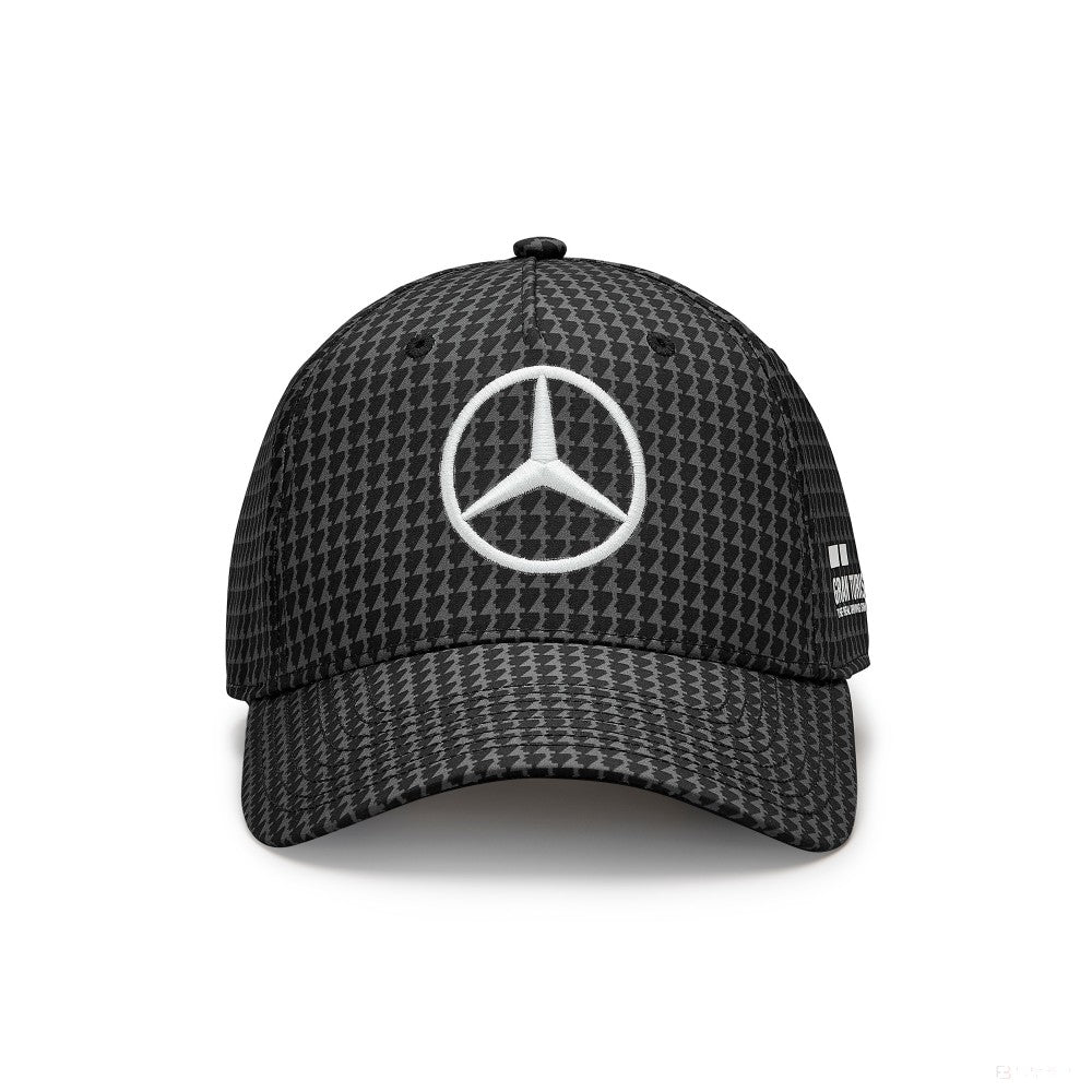Mercedes baseball cap, Lewis Hamilton, black, 2023