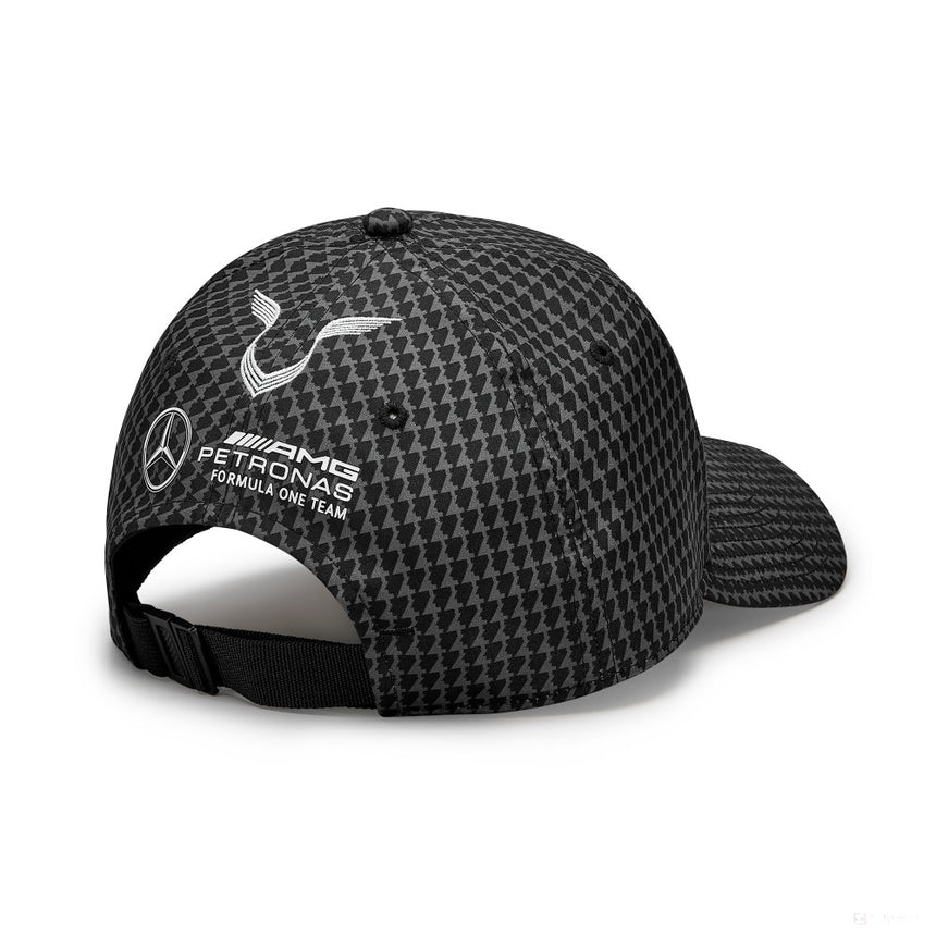 Mercedes baseball cap, Lewis Hamilton, black, 2023 - FansBRANDS®