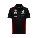 Mercedes polo, team, black, 2023 - FansBRANDS®
