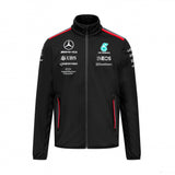 Mercedes softshell jacket, team, black, 2023
