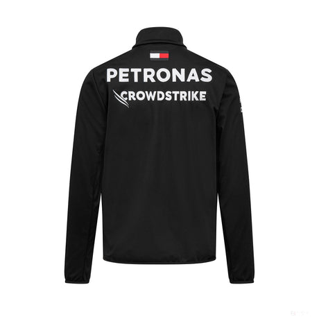 Mercedes softshell jacket, team, black, 2023 - FansBRANDS®