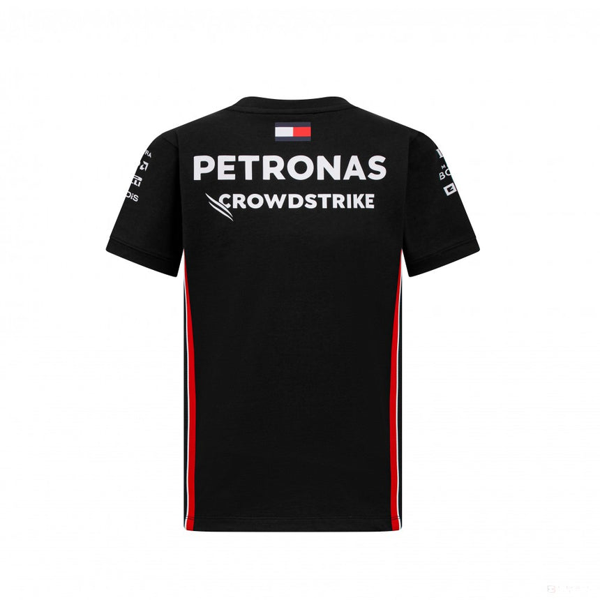 Mercedes t-shirt, team, driver, kids, black, 2023 - FansBRANDS®