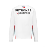 Mercedes long sleeve t-shirt, team, driver, white, 2023 - FansBRANDS®