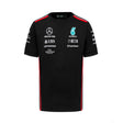 Mercedes t-shirt, team, driver, black, 2023 - FansBRANDS®