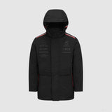 Mercedes winter coat, team, black