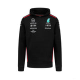 Mercedes sweatshirt, hooded, team, black, 2023 - FansBRANDS®