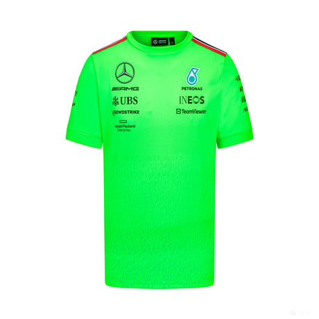 Mercedes t-shirt, set up, green, 2023 - FansBRANDS®