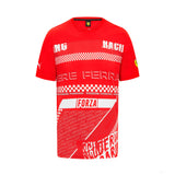 Ferrari t-shirt, graphic, red