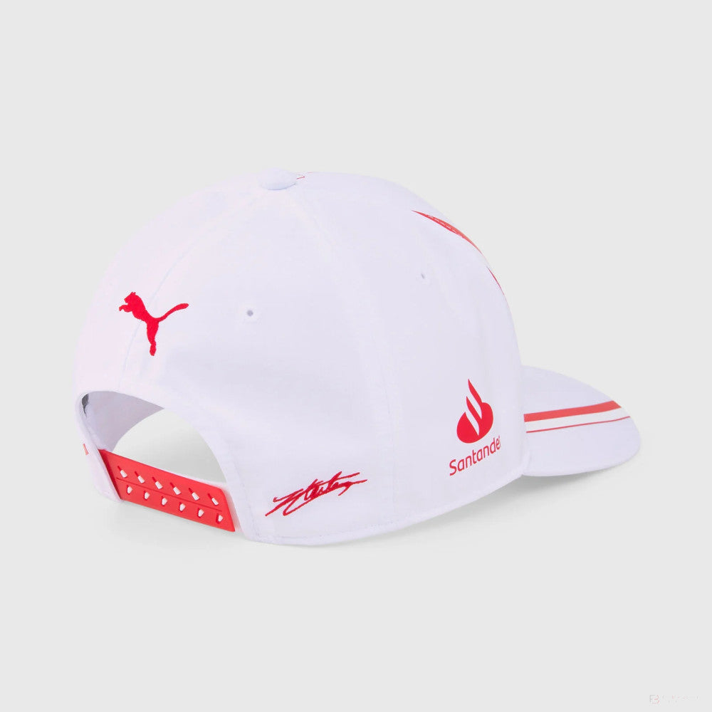 Ferrari cap, Leclerc SE, white, 2023 - FansBRANDS®