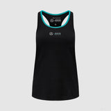 Mercedes top, racerback, stealth, women, black - FansBRANDS®