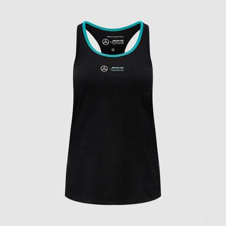 Mercedes top, racerback, stealth, women, black - FansBRANDS®