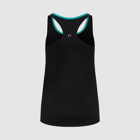 Mercedes top, racerback, stealth, women, black - FansBRANDS®