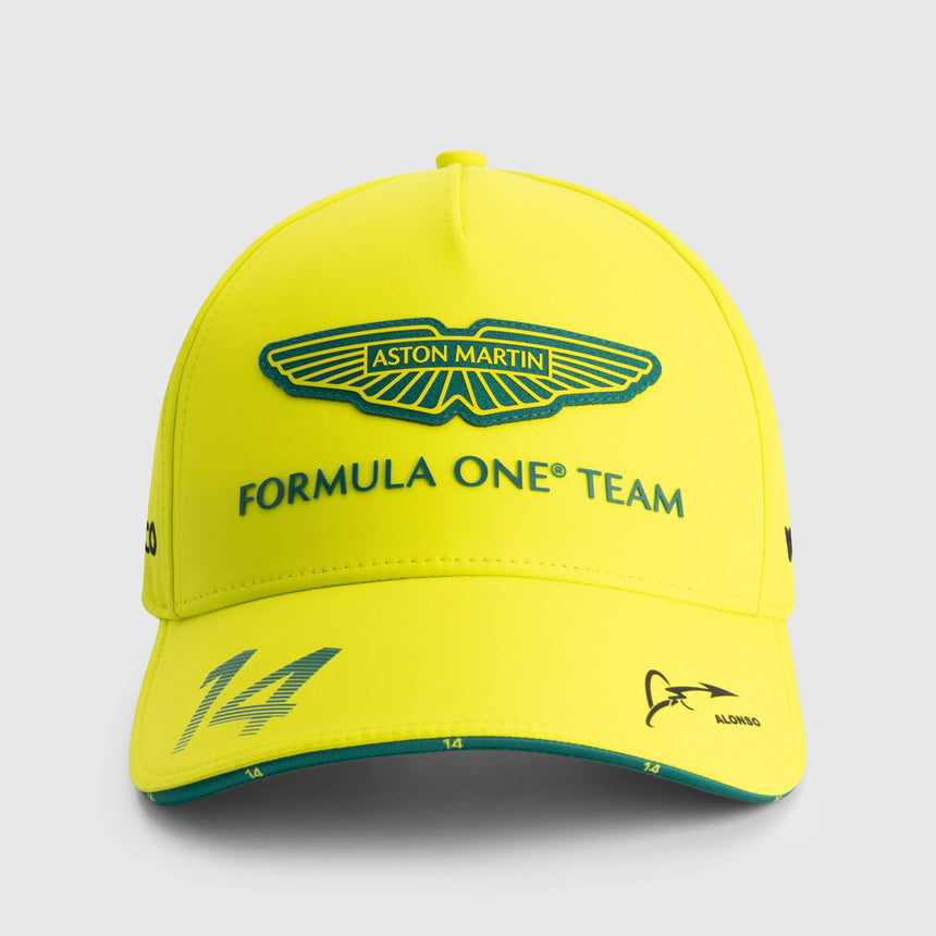 Aston Martin AMF1, Tím, Čiapka, Fernando Alonso, Limetka 🔥