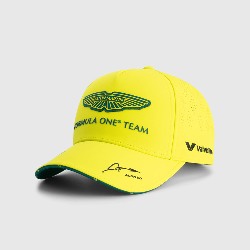 Aston Martin AMF1, Tím, Čiapka, Fernando Alonso, Limetka 🔥