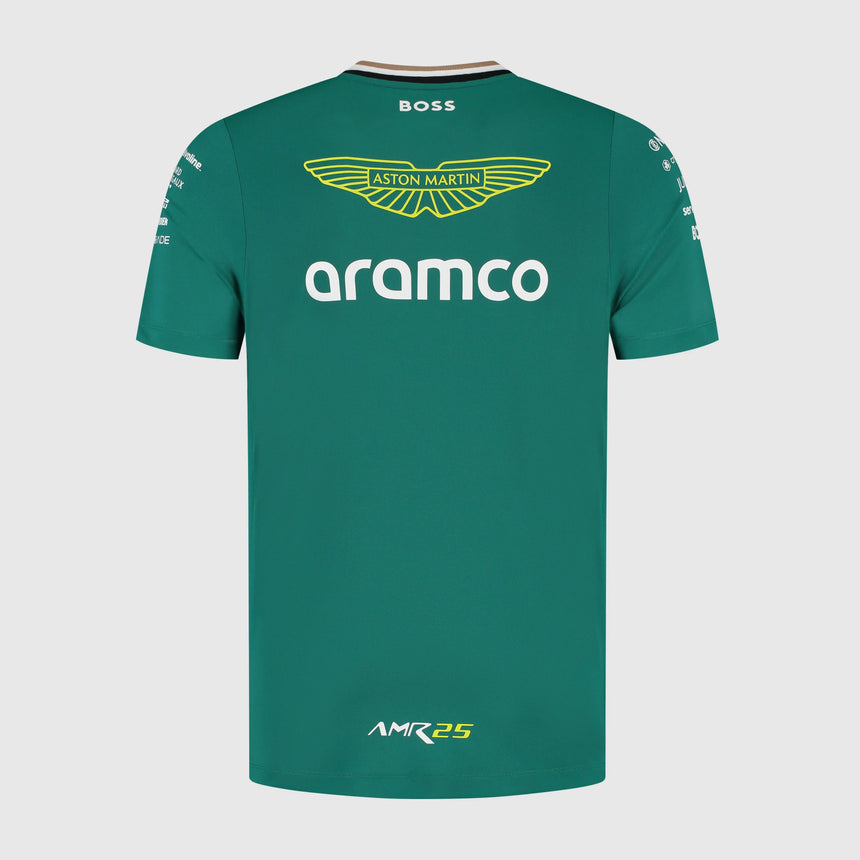 Aston Martin AMF1, tímové tričko, zelené 🔥