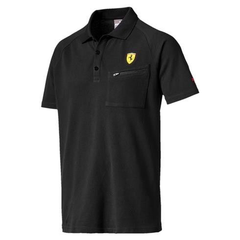 Ferrari Polo, Puma Shield, čierna, 2017 - FansBRANDS®