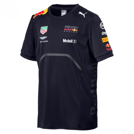 Detské tričko Red Bull, Team, Modré, 2018 - FansBRANDS®