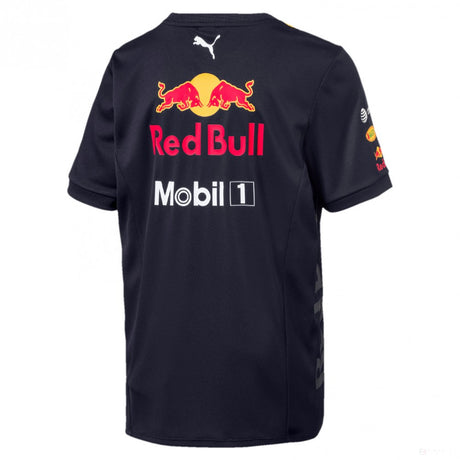 Detské tričko Red Bull, Team, Modré, 2018 - FansBRANDS®