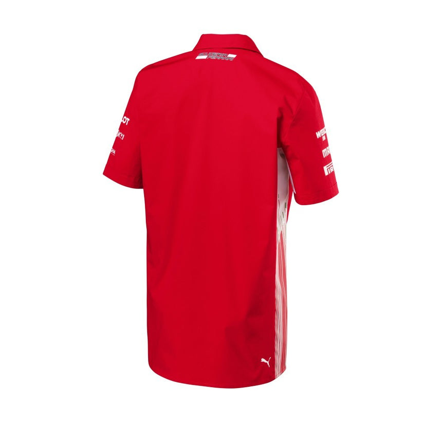Košeľa Ferrari, tím Puma, červená, 2018 - FansBRANDS®