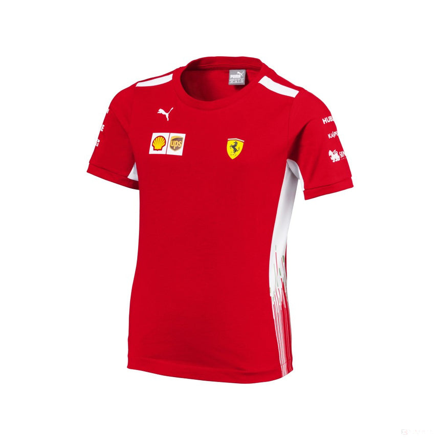 Detské tričko Ferrari, tím, červené, 2018 - FansBRANDS®