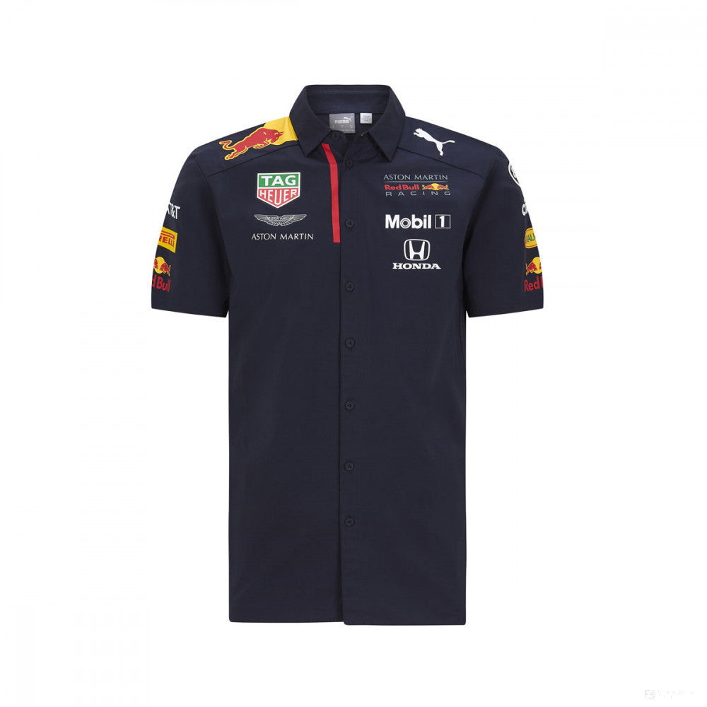 Red Bull tričko, Puma tím, modrá, 2020