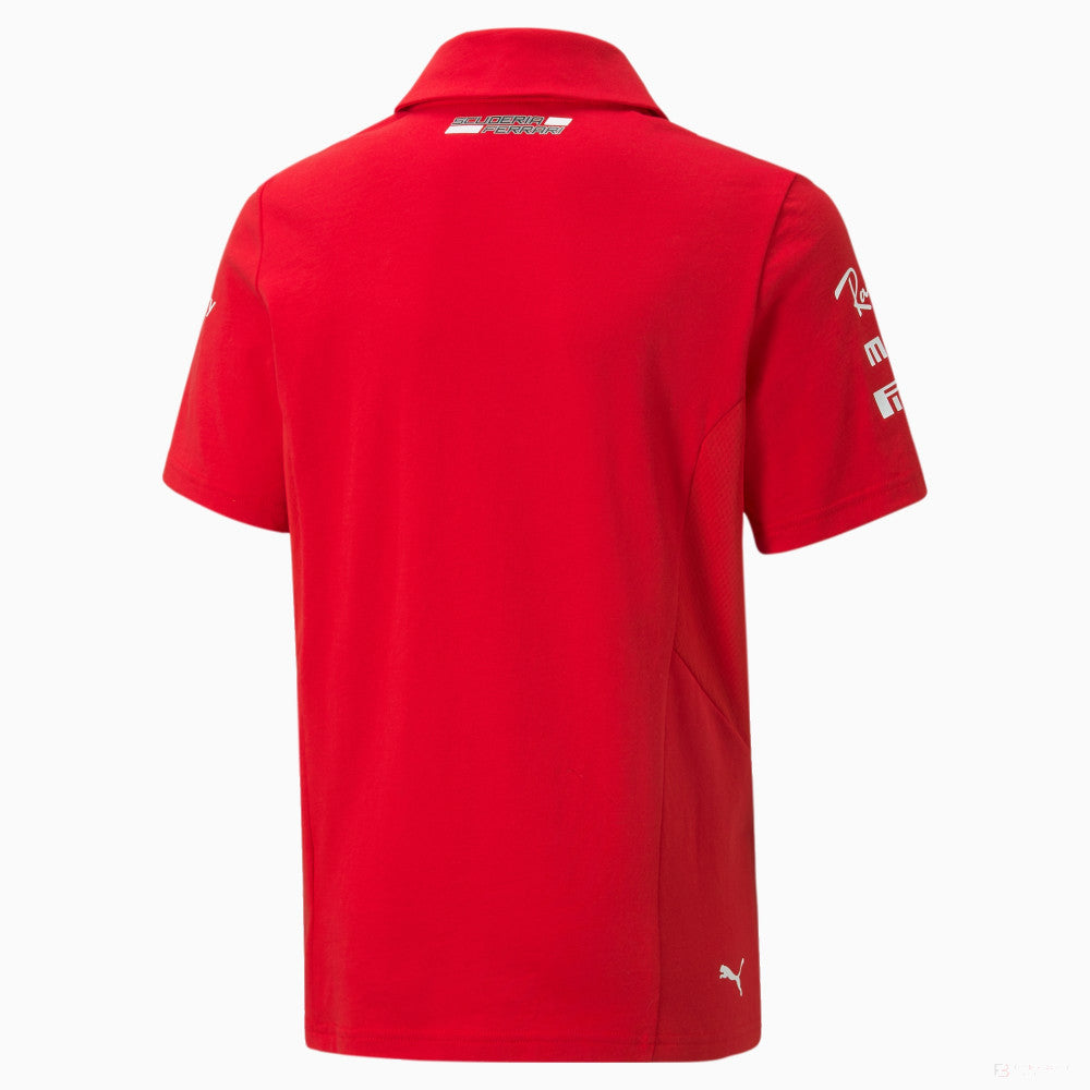 Ferrari Kids Polo, Puma, Team, Červená, 20/21 - FansBRANDS®