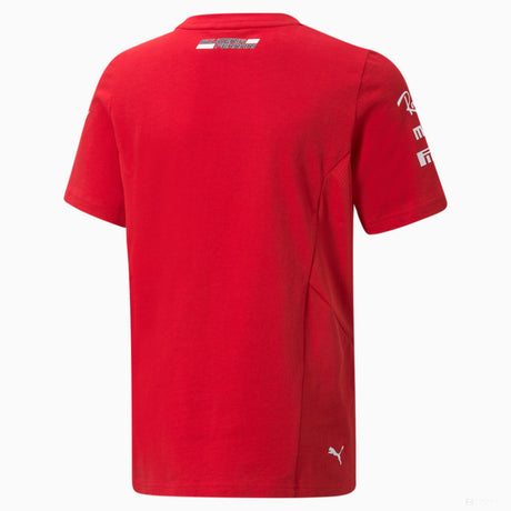 Detské tričko Ferrari, Puma, Team, červené, 20/21 - FansBRANDS®