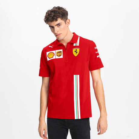 Ferrari Polo, Puma Team, červená, 20/21 - FansBRANDS®