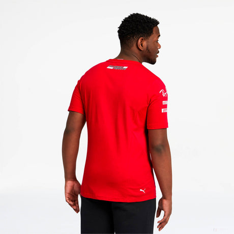 Ferrari tričko, Puma Team, červené, 20/21 - FansBRANDS®