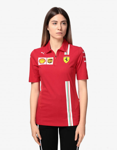 Dámske pólo Ferrari, tím, červené, 20./21 - FansBRANDS®