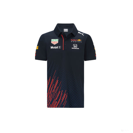 Red Bull Kids Polo, Puma Team, modrá, 2021 - FansBRANDS®