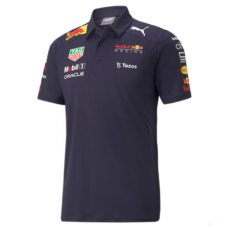 Red Bull Team Polo, modrá, 2022 - FansBRANDS®