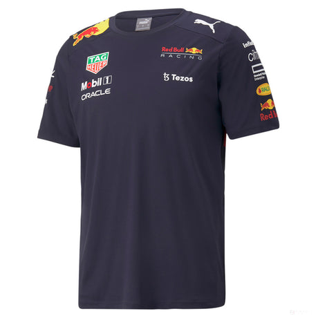 Tričko Red Bull Team, modré, 2022 - FansBRANDS®