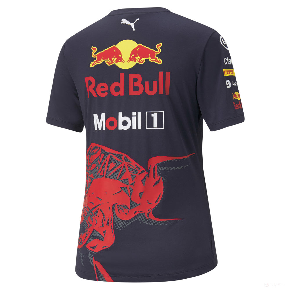 Dámske tričko Red Bull Team, modré, 2022