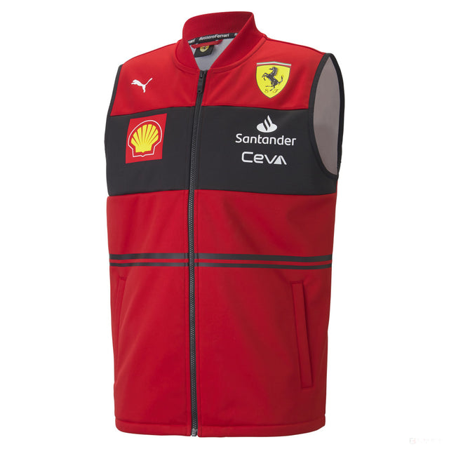 Tímová vesta Puma Ferrari, červená, 2022 - FansBRANDS®