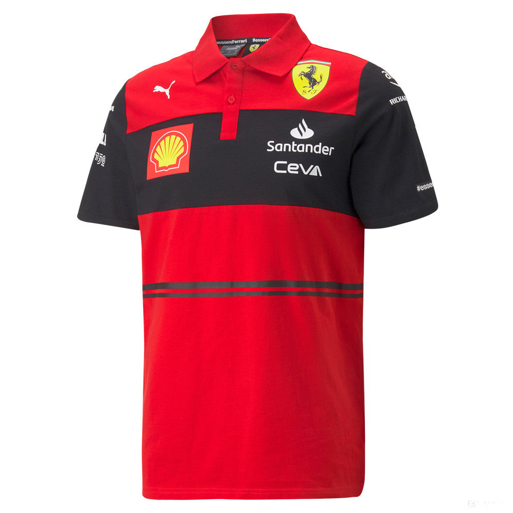 Puma Ferrari Team Polo, červená, 2022 - FansBRANDS®