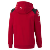 Ferrari mikina s kapucňou, Puma, tím, detský, červená, 2023