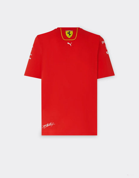 Ferrari tričko, Puma, Charles Leclerc, červená