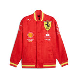 Ferrari bunda, Puma, tímové, Varsity, červená, 2024