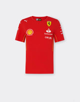 Ferrari tričko, Puma, tímové, dámske, červená, 2024