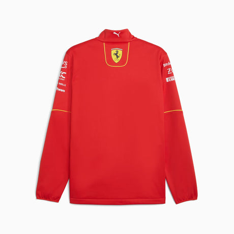 Ferrari bunda, Puma, tímové, softshell, červená, 2024